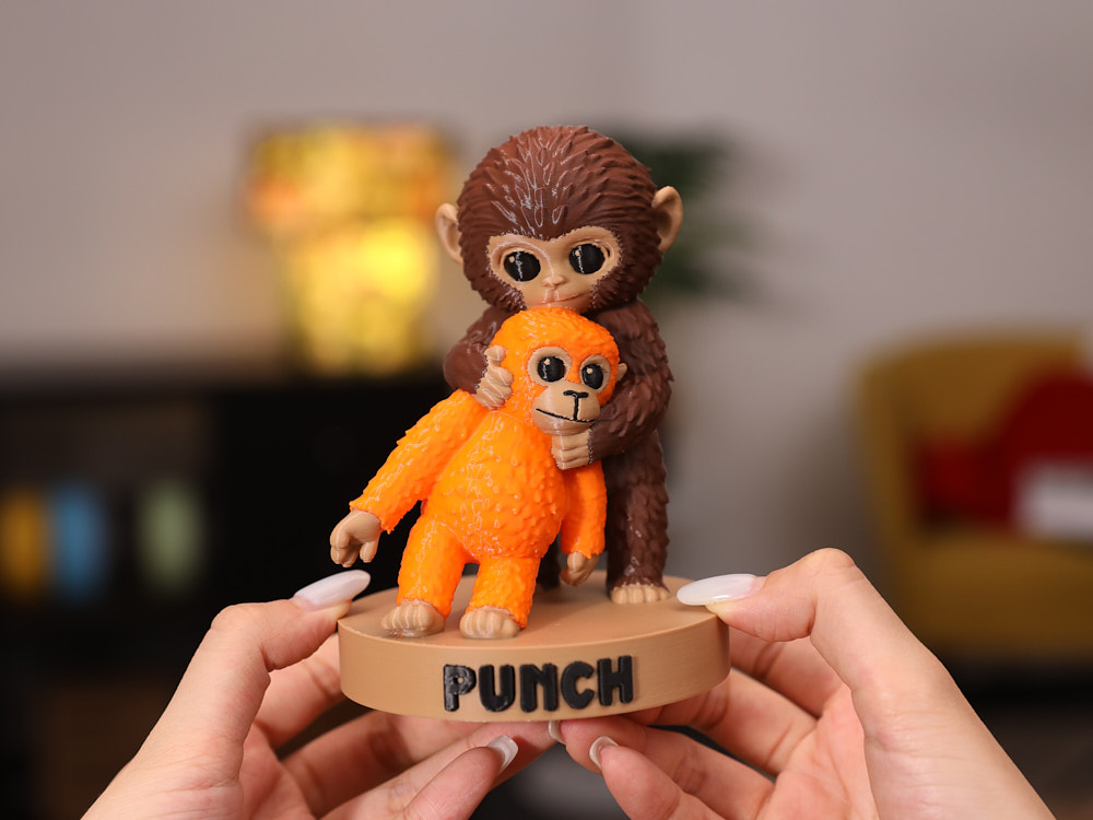 Punch Kun Baby Monkey by 3DRC_GRAPIX