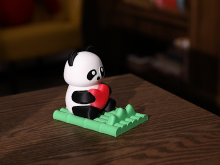 Panda Phone Stand by 老程3D设计
